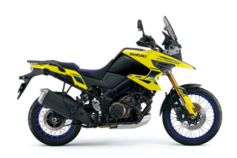 MVM Motoren - V-Strom-1050DL - Champion Yellow:Gl. Sparkle Black